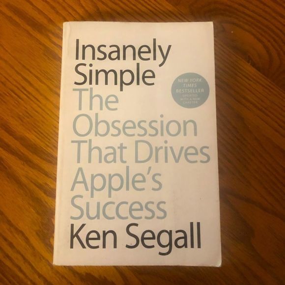 Insanely Simple The Obsession That Drives Apple’s Success paperback book - Picture 1 of 2